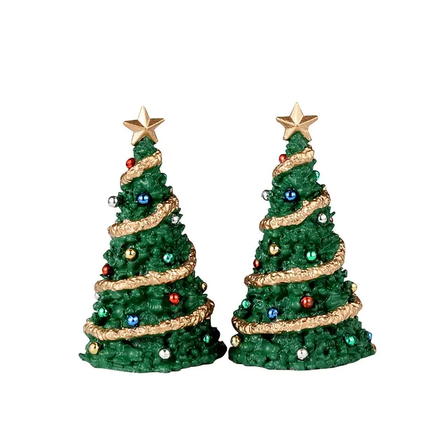 lemax-classic-christmas-tree-set-lot-de-sapins-miniatures-d-cor-s image 1