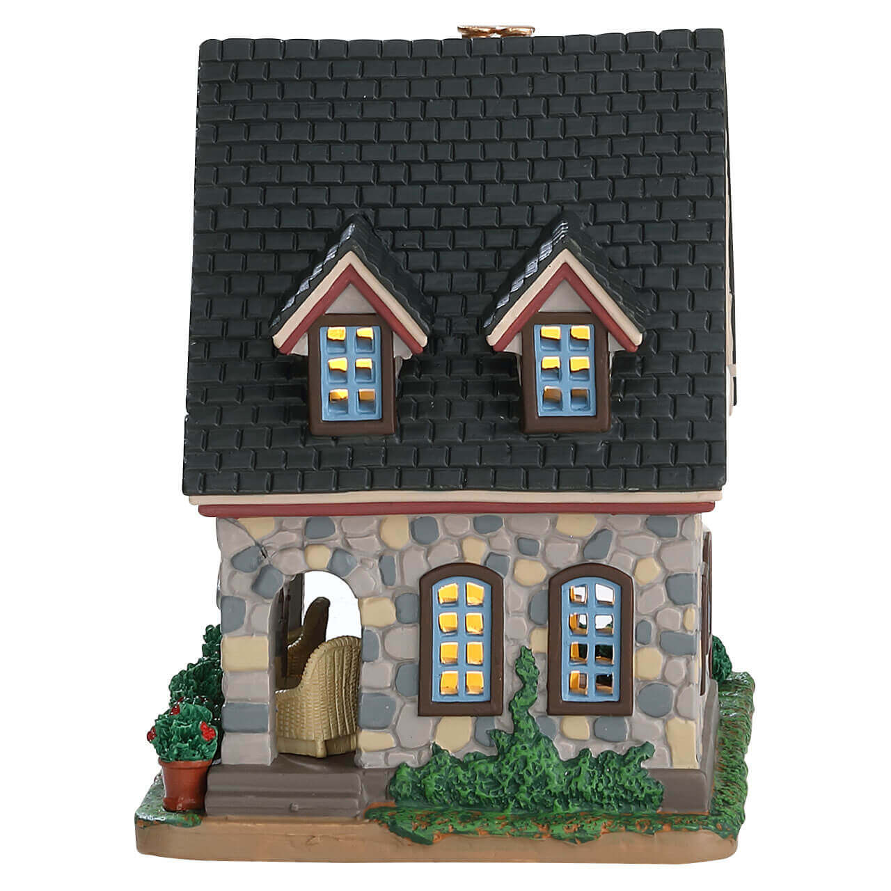lemax-1870-house-bed-breakfast-maison-miniature-illumin-e image 2