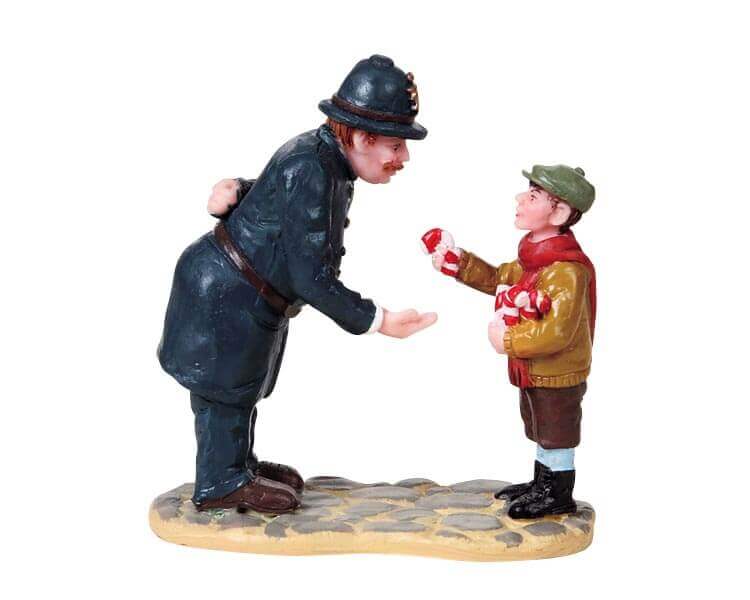 lemax-candy-cane-copper-figurine-miniature-de-collection image 1