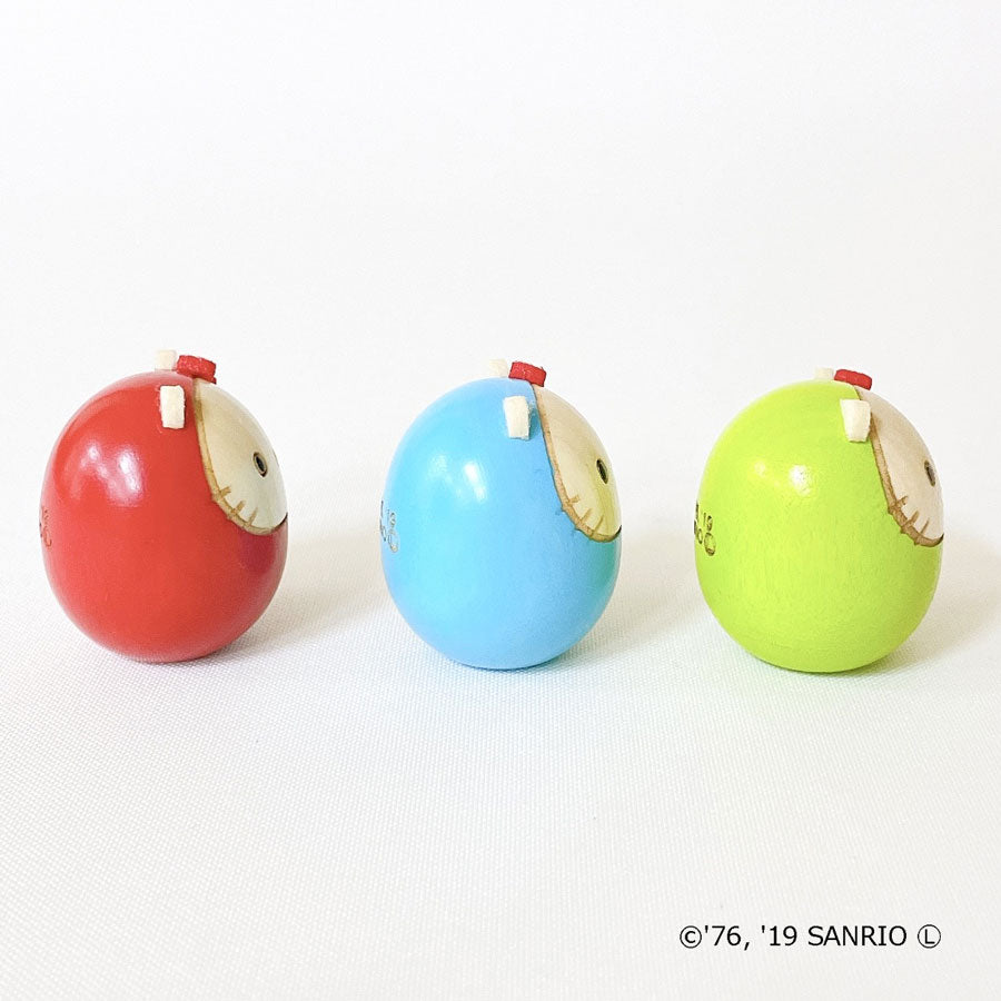 usaburo-kokeshi-hello-kitty-mame-daruma-bleu-clair-mini-figurine-3-5-cm image 5