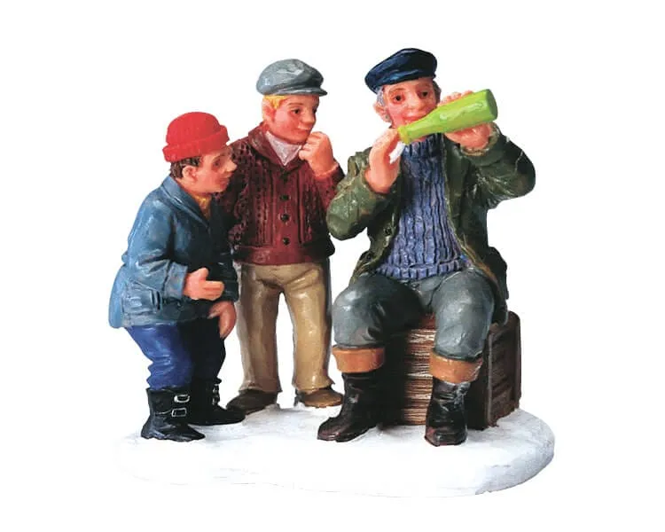 lemax-message-in-a-bottle-figurine-miniature-de-collection image 1