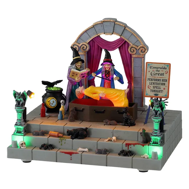 lemax-esmeralda-the-great-figurine-magicienne-spooky-town image 1