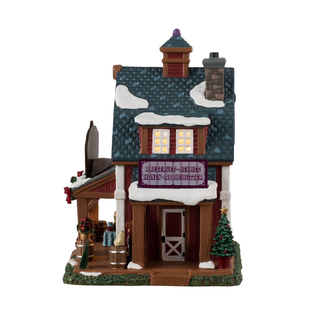 lemax-pearl-s-preserves-chalet-miniature-harvest-crossing image 3