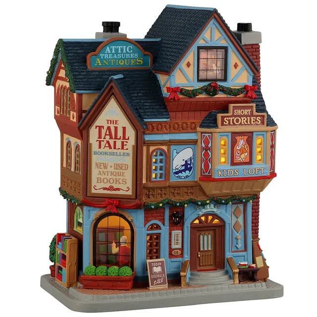 lemax-the-tall-tale-librairie-miniature-caddington image 1