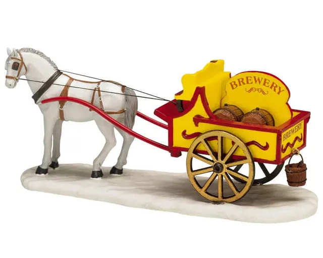 lemax-brewery-wagon-chariot-miniature-general-products image 1