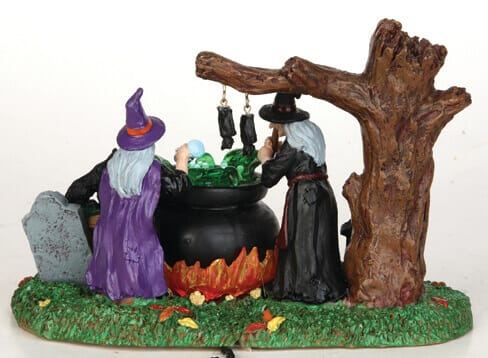 lemax-witches-workshop-miniature-de-collection-spooky-town image 3