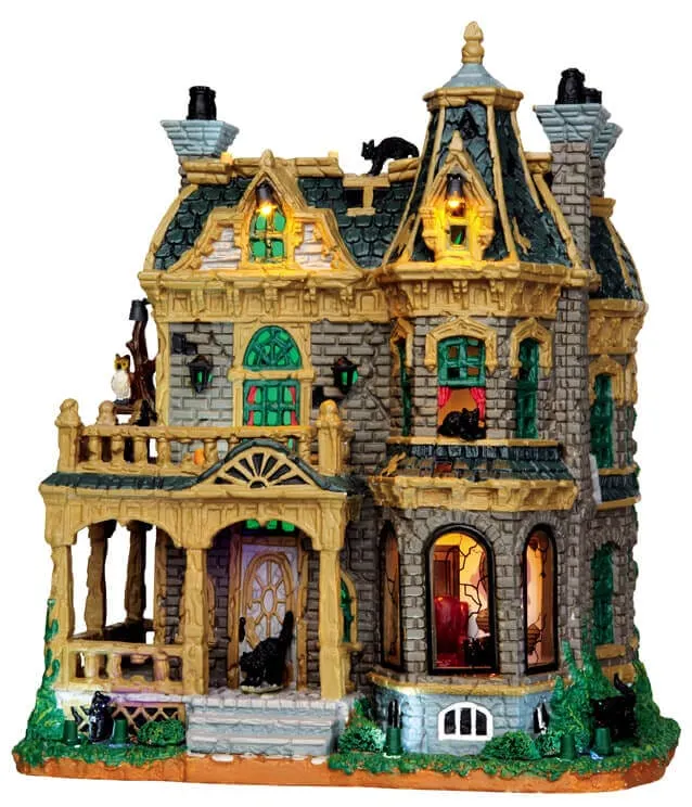 lemax-withered-mansion-spooky-town-manoir-hant-lumineux image 1