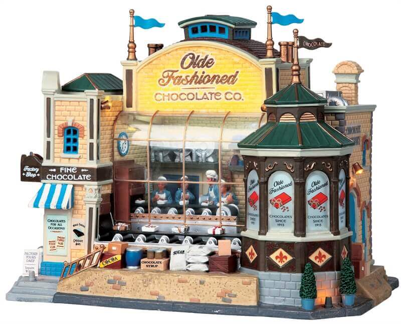 lemax-olde-fashioned-chocolate-co-b-timent-miniature-anim image 1