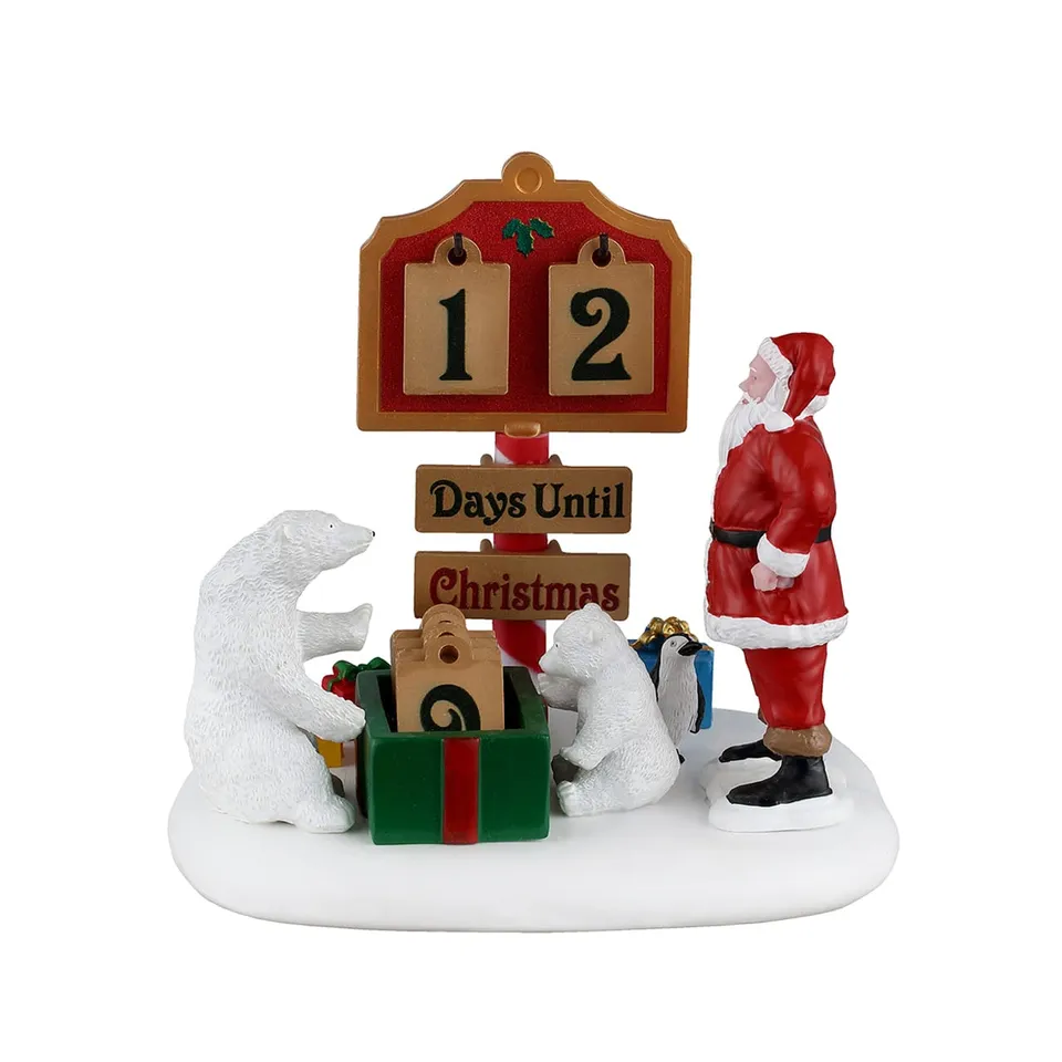 lemax-north-pole-countdown-p-re-no-l-et-ours-polaires-santa-s-wonderland image 1