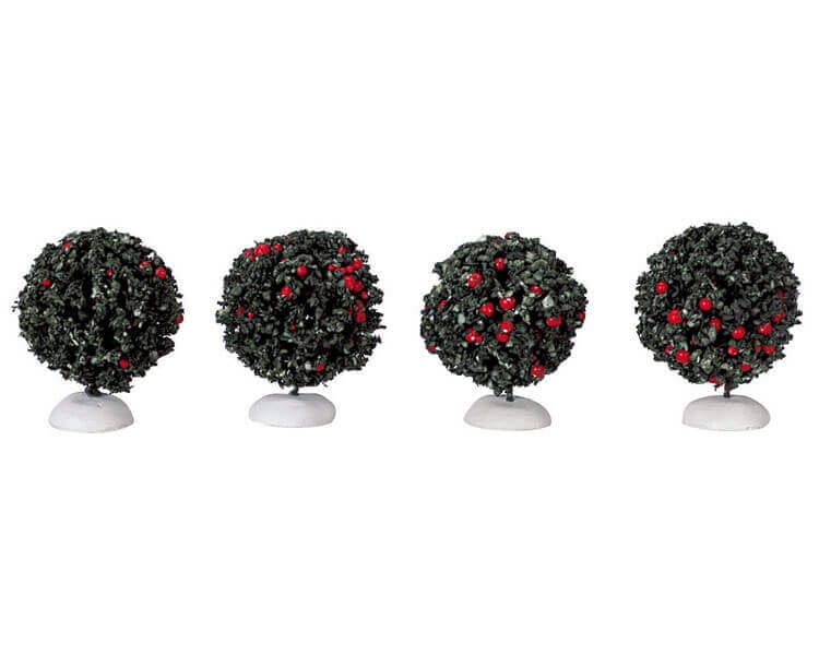 lemax-round-evergreen-tree-mini-arbre-miniature-vert image 1