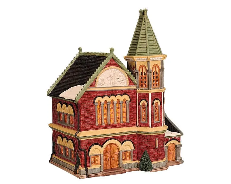 lemax-covenant-church-glise-miniature-pour-village-de-collection image 1