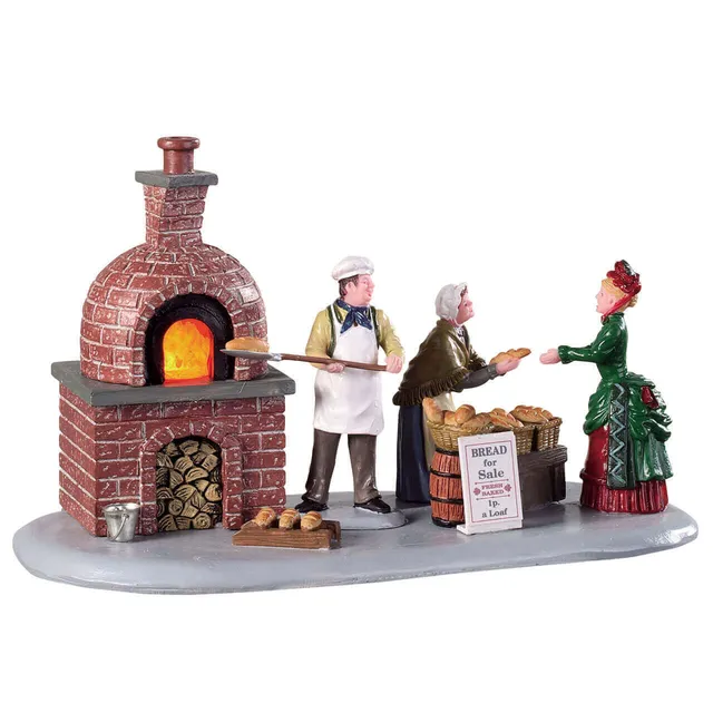 lemax-bread-bakers-figurine-boulangers-caddington-village image 1