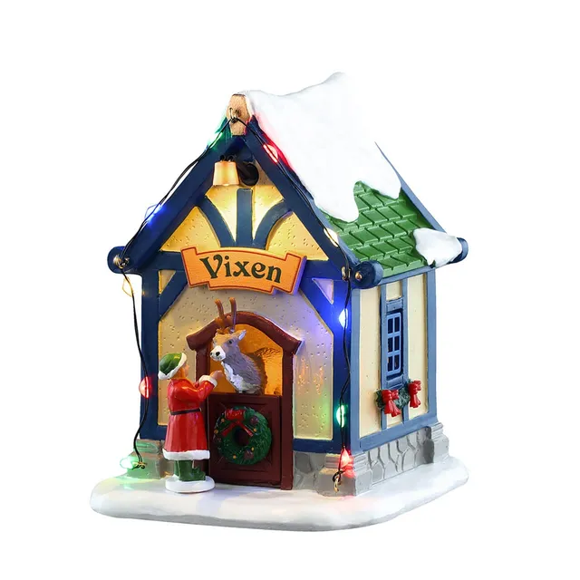 lemax-vixen-s-den-table-de-renne-santa-s-wonderland image 1