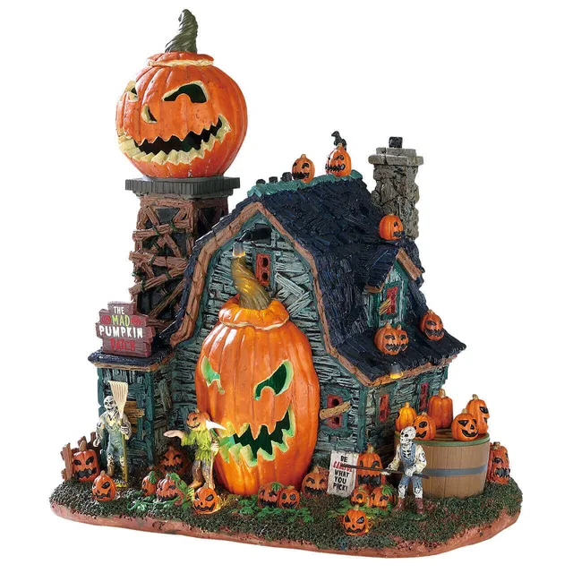 lemax-the-mad-pumpkin-patch-attraction-miniature-anim-e-spooky-town image 1