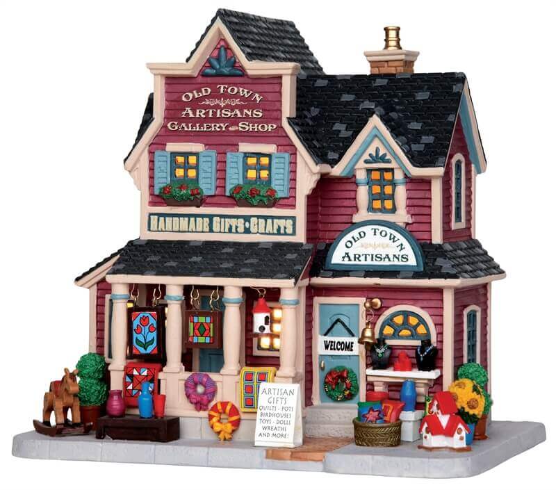 lemax-old-town-artisans-gallery-and-shop-b-timent-miniature image 1