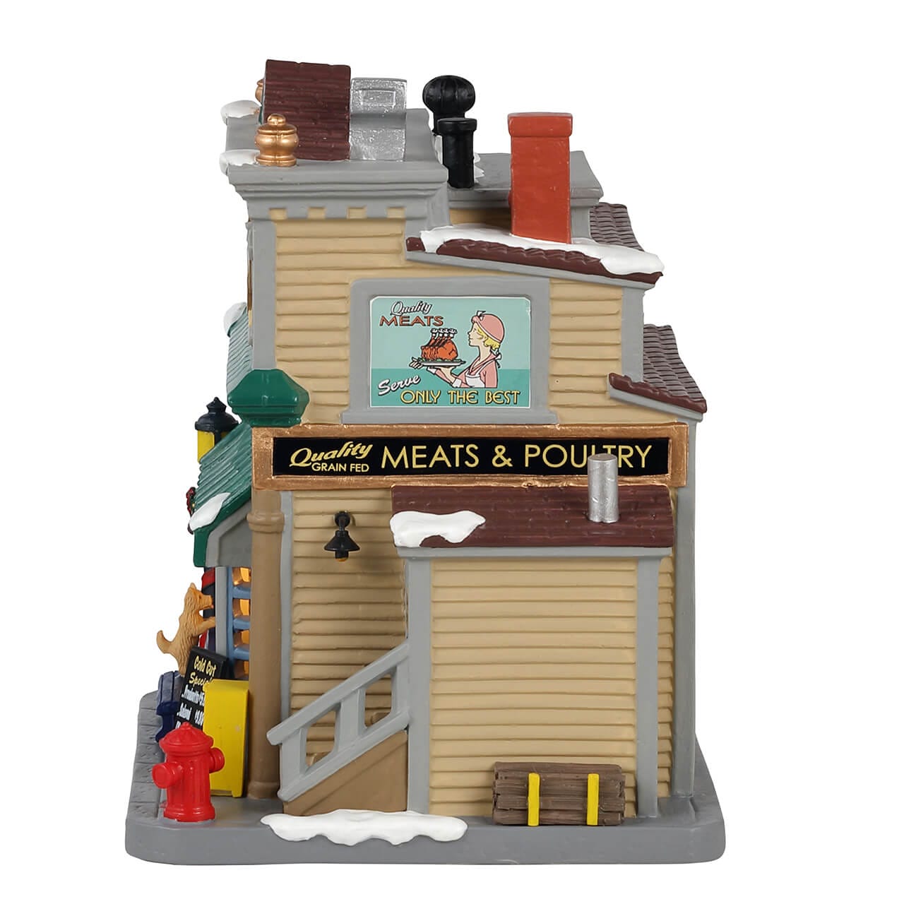 lemax-butcher-s-hollow-boucherie-miniature-caddington-collection image 3