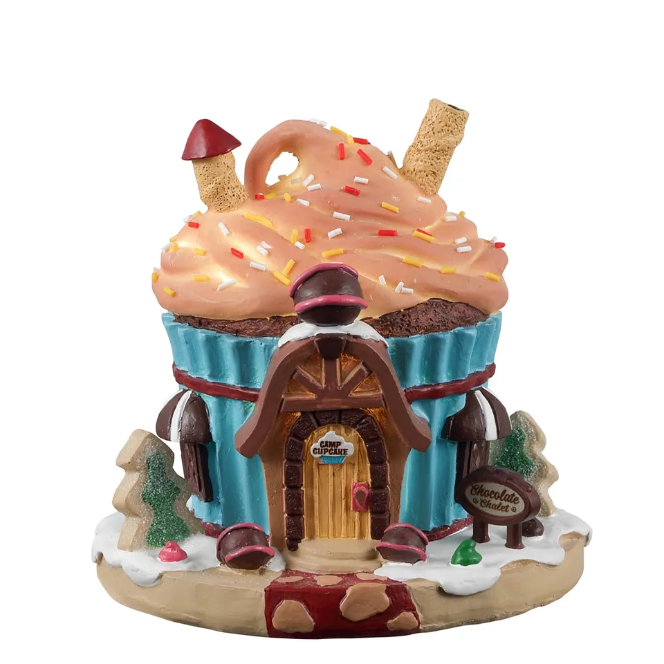 lemax-chocolate-chalet-miniature-chalet-gourmand-sugar-n-spice image 1