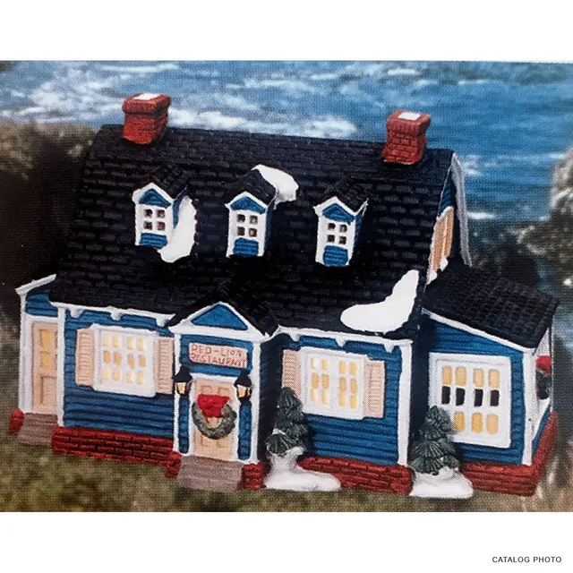 lemax-red-lion-restaurant-b-timent-miniature-village-de-no-l image 1