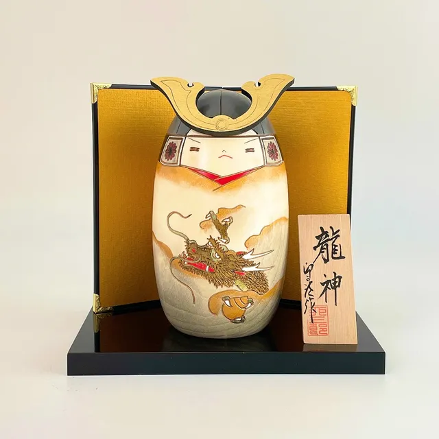 usaburo-kokeshi-ry-jin-dragon-god-coffret-bonfire-set image 1
