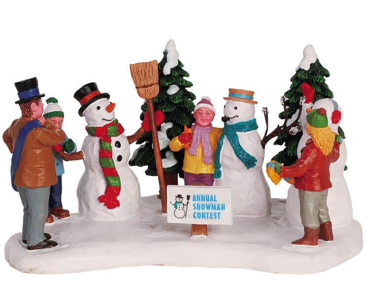 lemax-snowman-contest-figurine-miniature-de-collection image 1