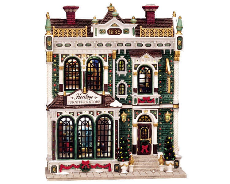 lemax-heritage-furniture-store-b-timent-miniature-magasin-de-meubles image 1