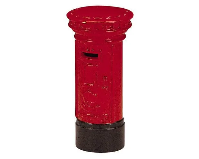 lemax-british-mail-box-miniature-artisanale-de-collection image 1