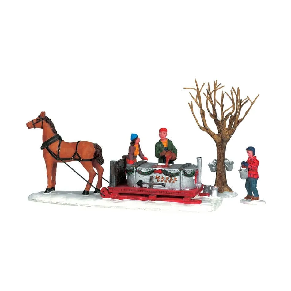 lemax-maple-syrup-sled-set-of-3-tra-neaux-sirop-d-rable image 1