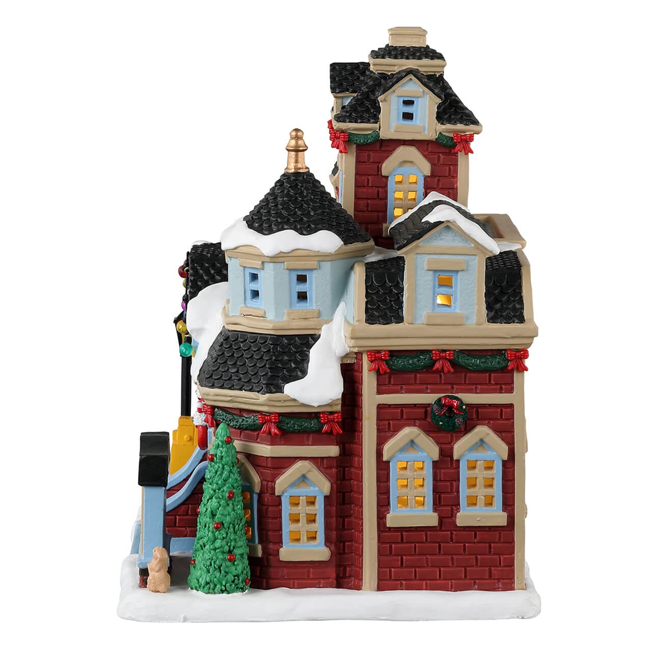 lemax-park-grove-town-hall-b-timent-miniature-caddington image 3