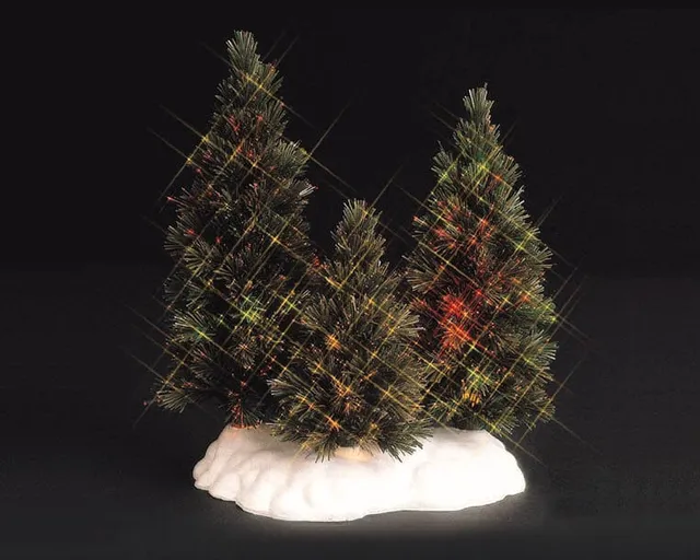 lemax-shimmering-spruce-multi-sapin-miniature-lumineux image 1