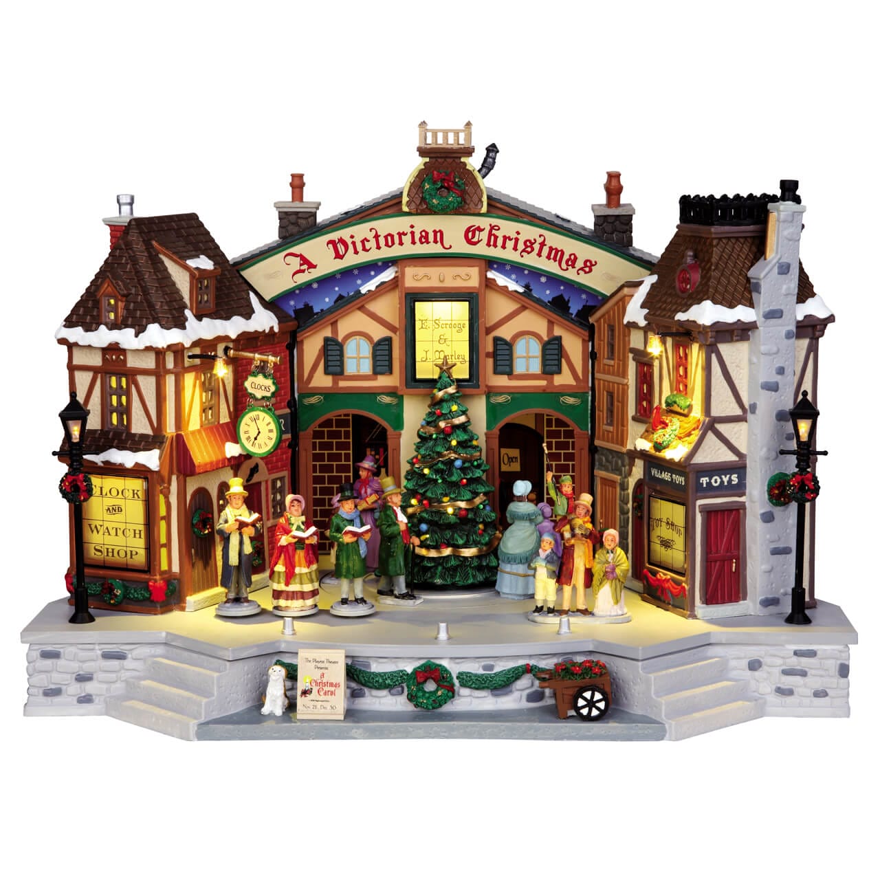 lemax-a-christmas-carol-play-b-timent-miniature-anim-de-no-l image 2