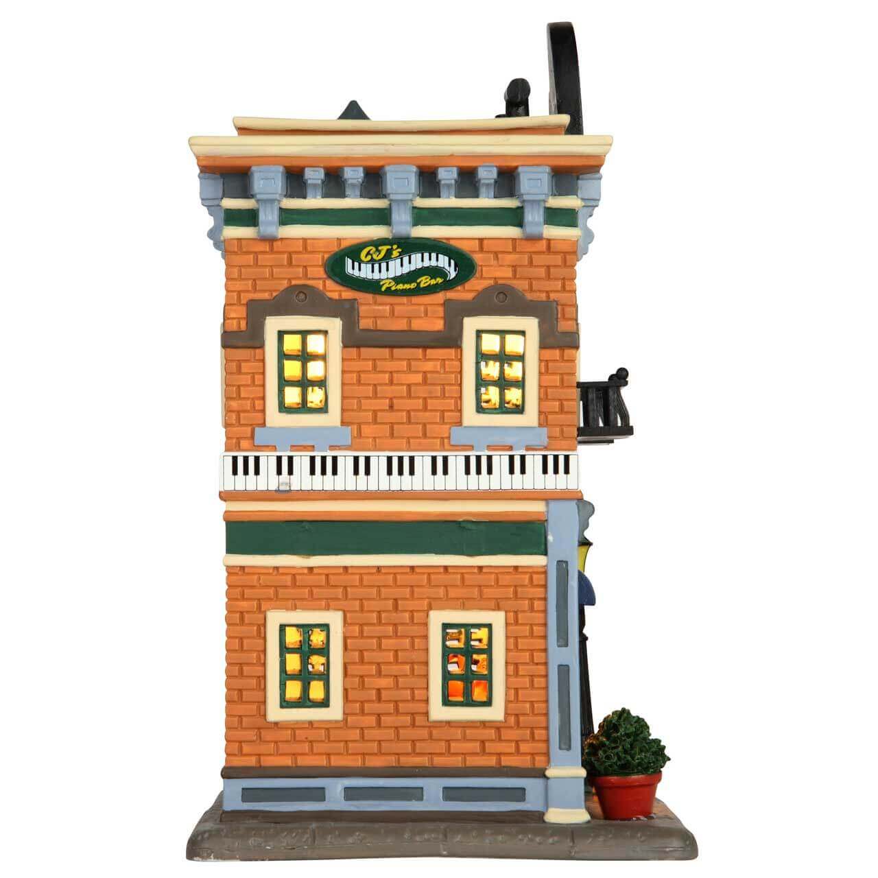 lemax-cj-s-piano-bar-miniature-de-village-de-collection image 2