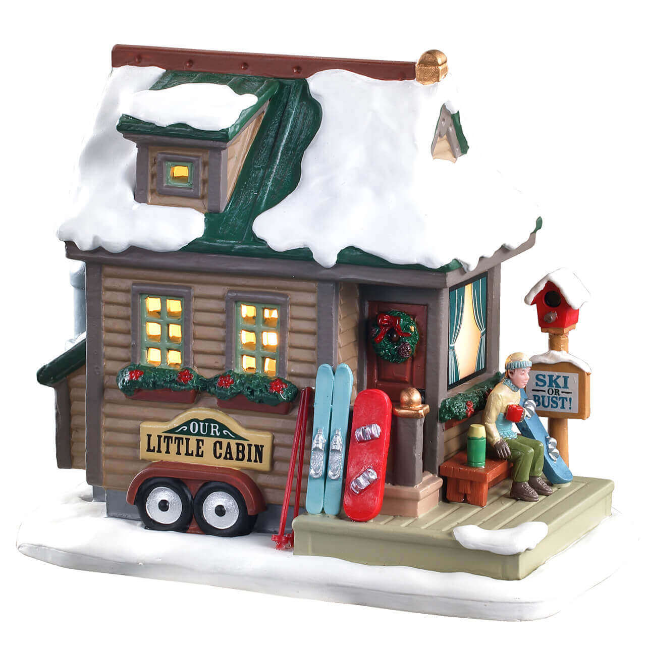 lemax-home-away-from-home-vail-village-chalet-miniature-lumineux-de-no-l image 1