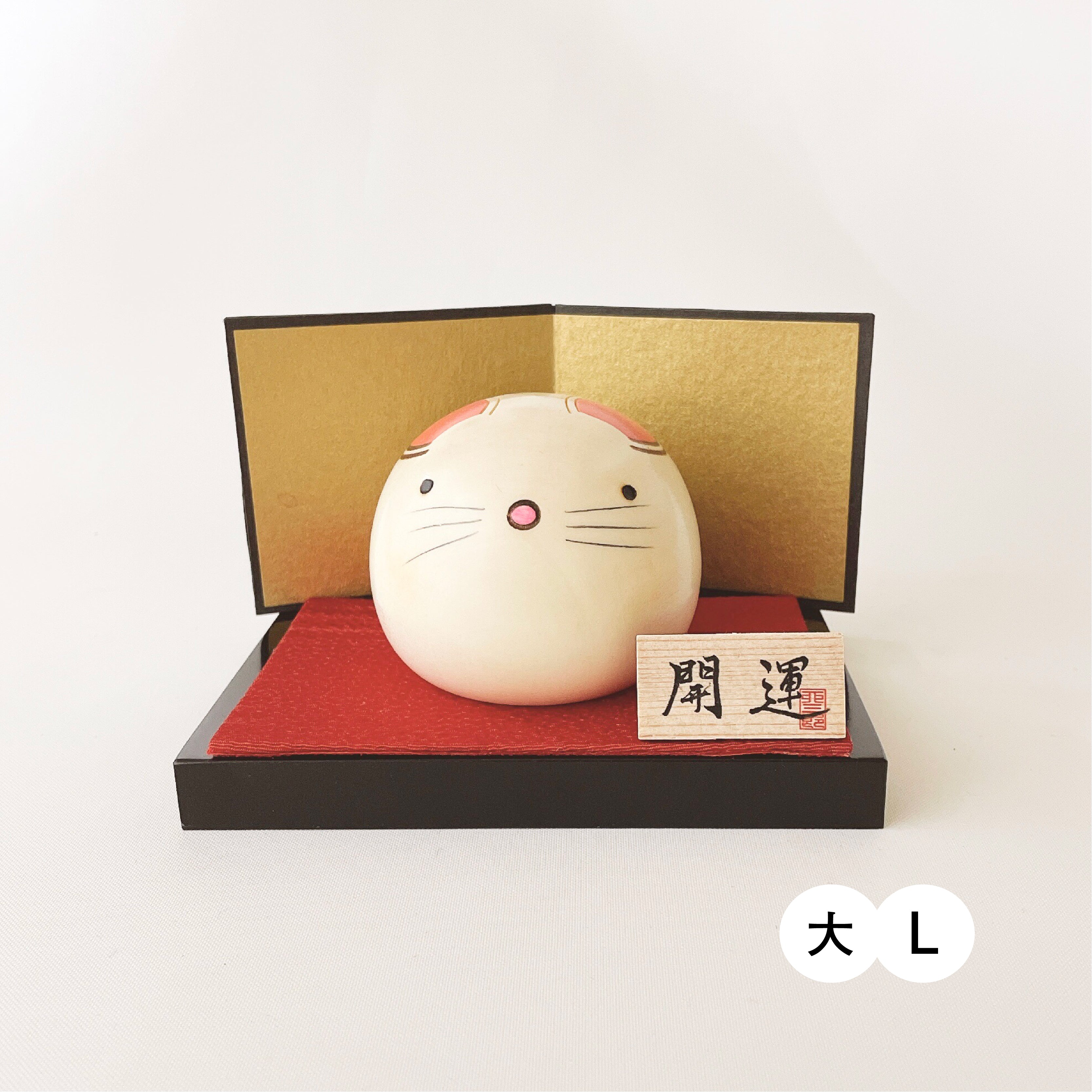 usaburo-kokeshi-yurakoro-souris-figurine-animal-ronde image 8