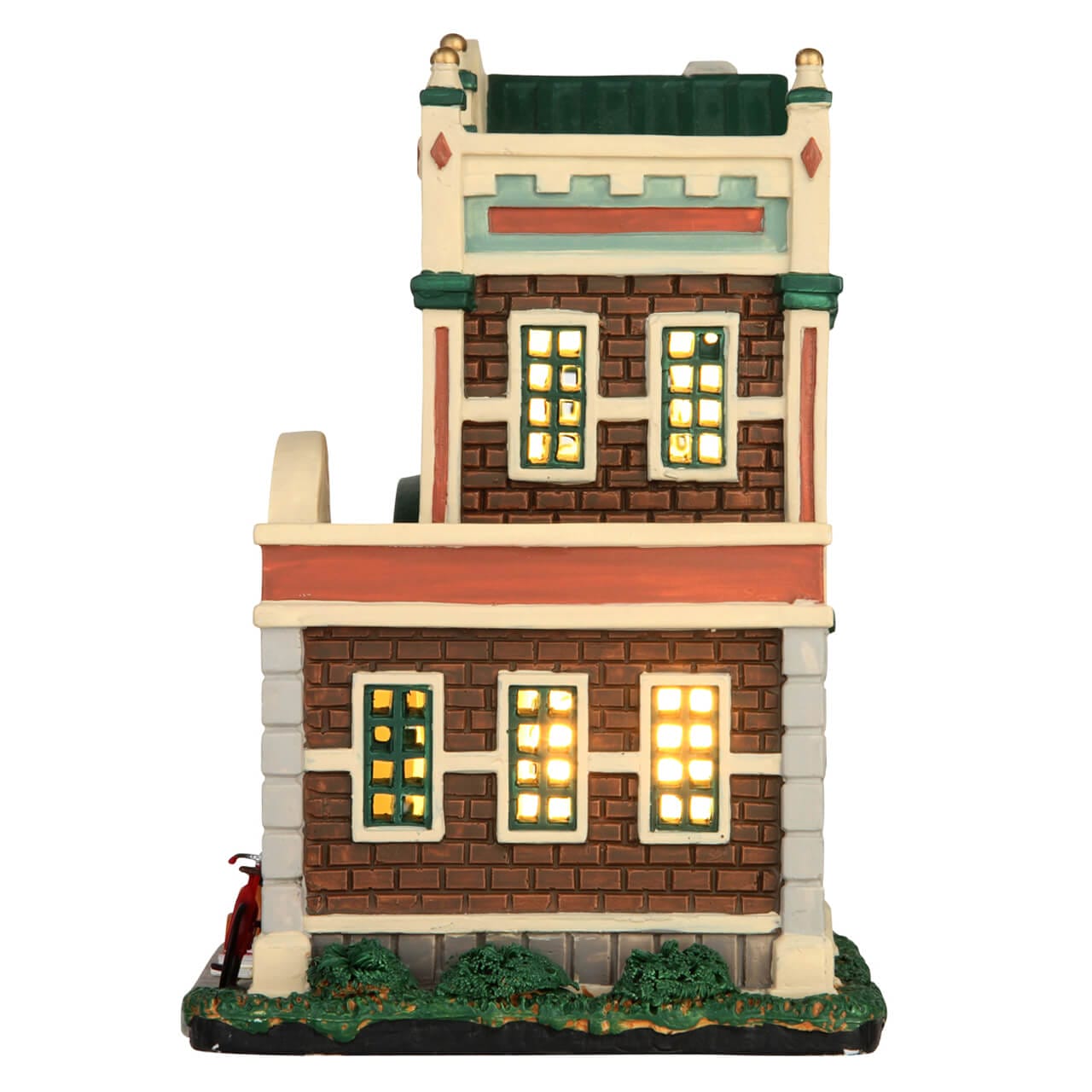 lemax-century-high-school-b-timent-miniature-village-de-no-l image 3