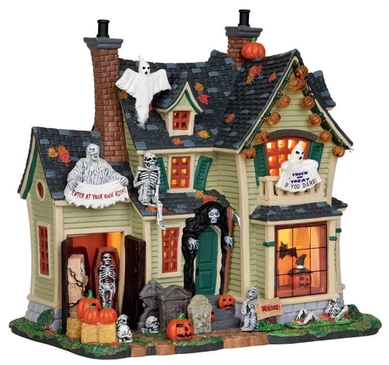 lemax-scariest-halloween-house-maison-hant-e-spooky-town image 1