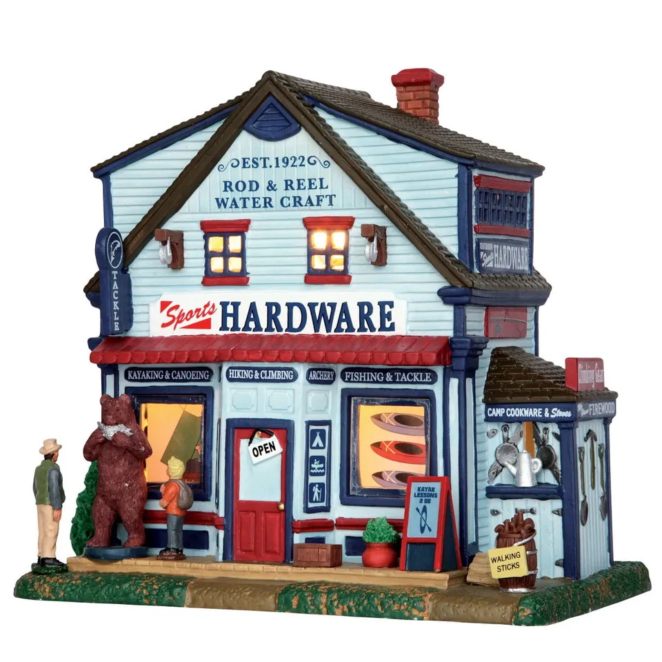 lemax-sports-hardware-magasin-de-sport-miniature-de-collection image 1