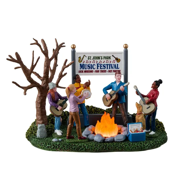 lemax-music-festival-sc-ne-village-miniature-concert image 1