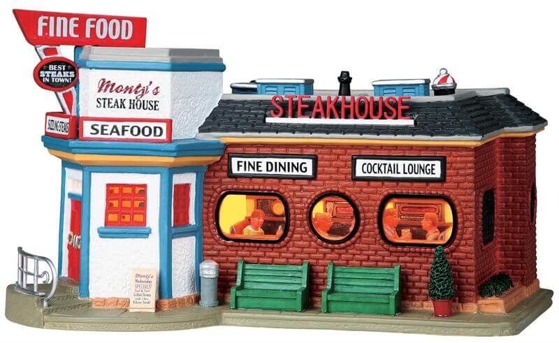 lemax-monty-s-steak-house-village-miniature-restaurant-illumin image 1