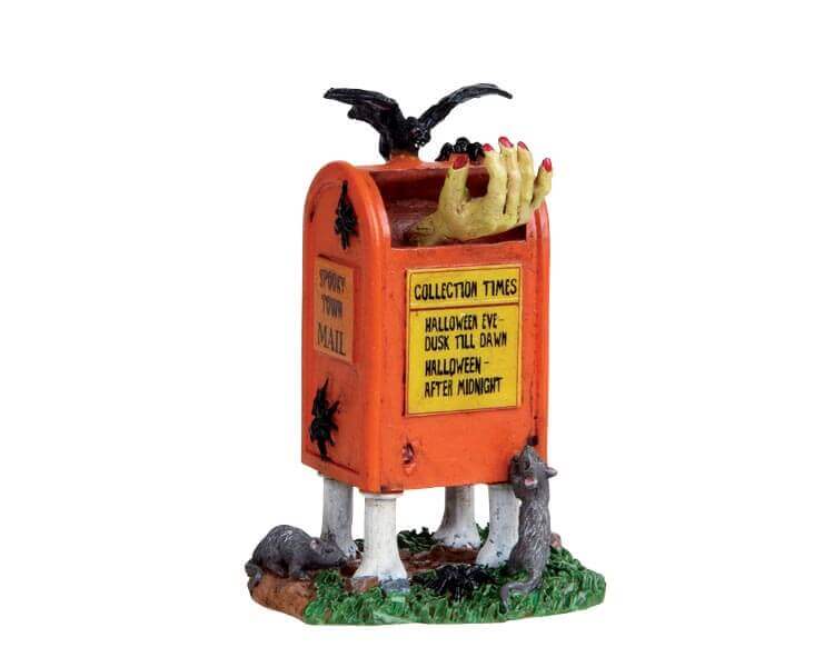 lemax-scary-mailbox-bo-te-aux-lettres-miniature-spooky-town image 1
