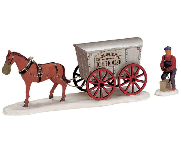 lemax-ice-delivery-figurine-livraison-de-glace-vintage image 2