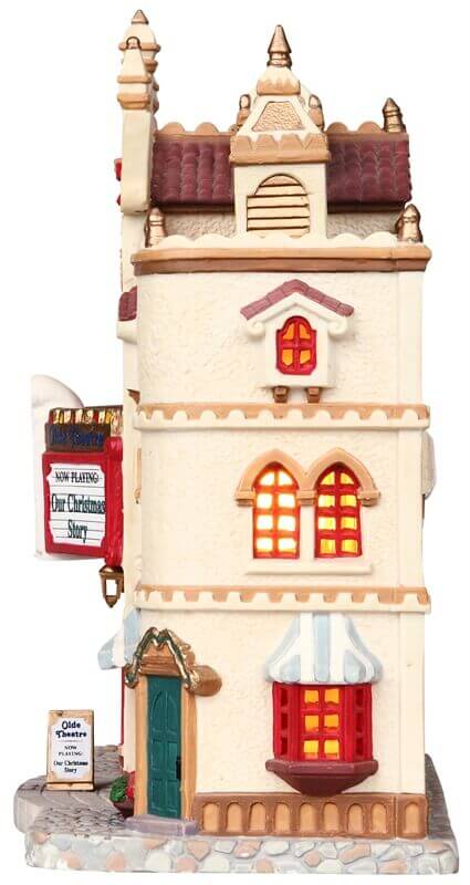 lemax-olde-theatre-b-timent-miniature-lumineux-village-de-no-l image 2