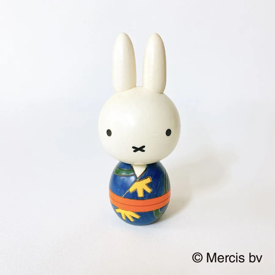 usaburo-kokeshi-miffy-kimono-figurine-yura-koro-13-cm image 1