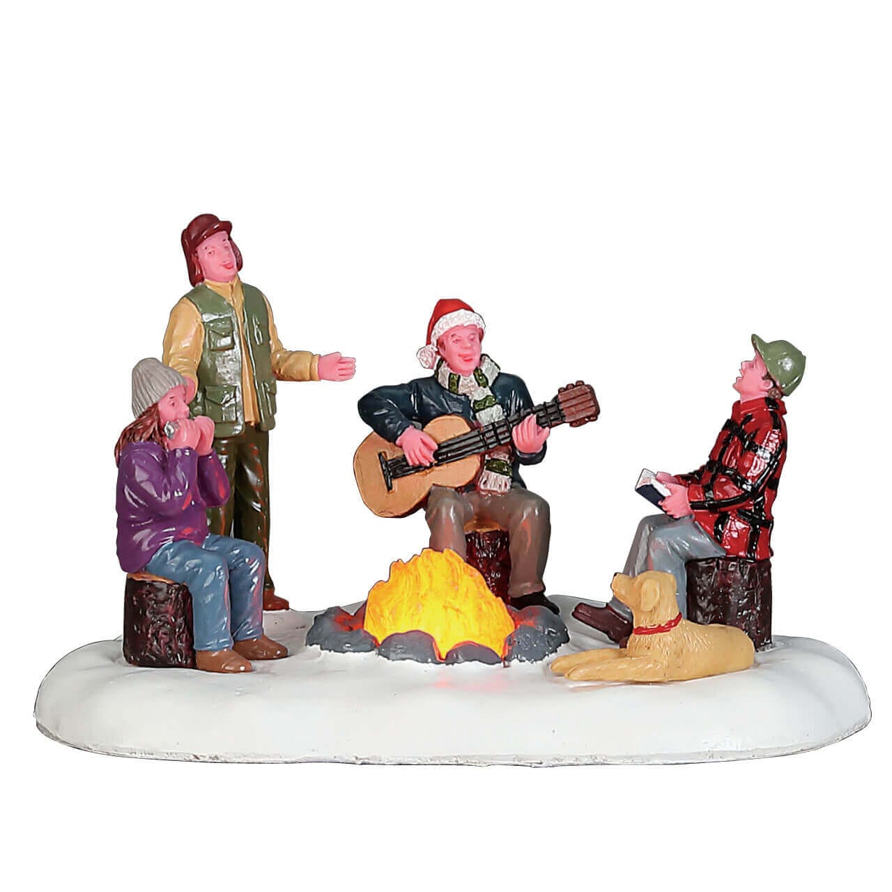 lemax-songs-by-the-fire-figurine-miniature-chants-autour-du-feu image 1