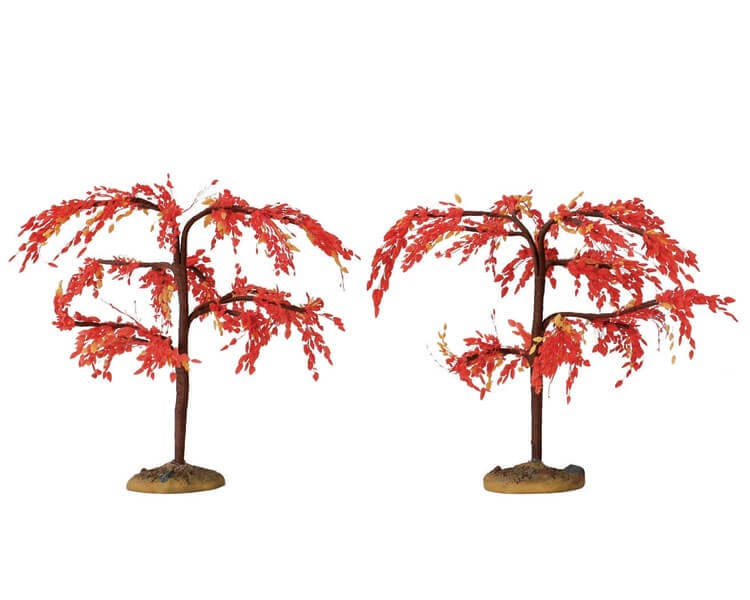 lemax-autumn-mulberry-small-petit-arbre-d-automne-miniature image 2