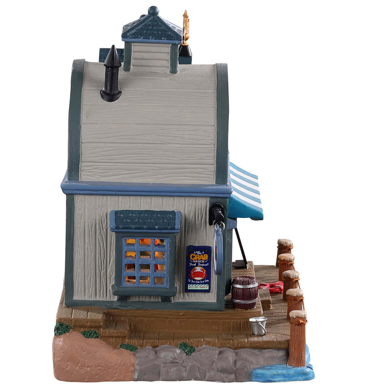 lemax-the-crab-shack-b-timent-miniature-restaurant-de-fruits-de-mer-plymouth-cor image 2