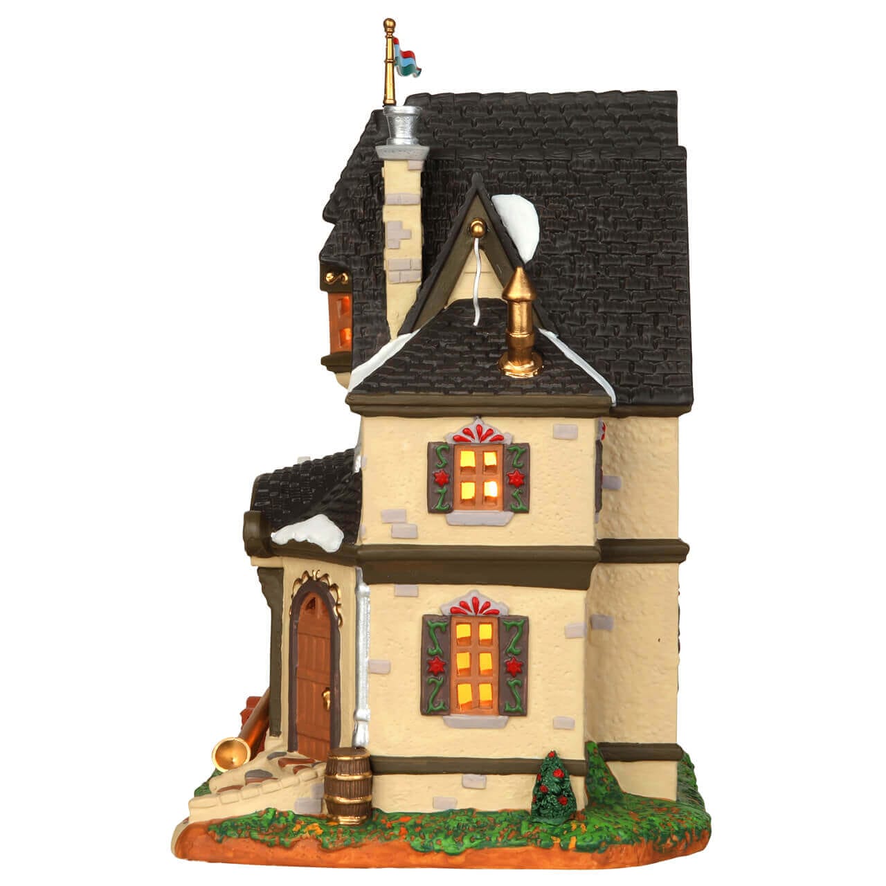 lemax-village-alphorn-maker-figurine-miniature-artisanale image 3