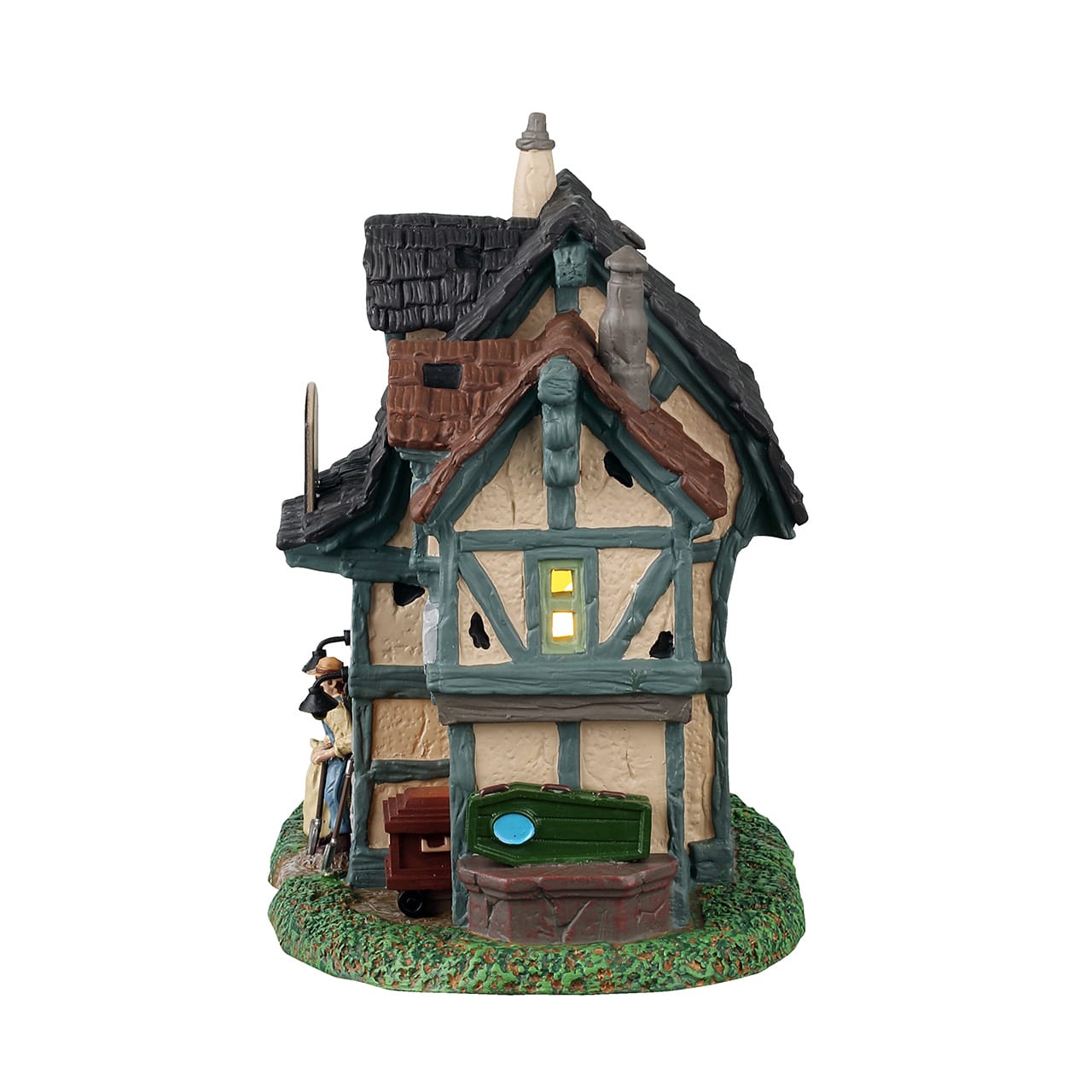 lemax-the-casket-monger-cabane-miniature-hant-e-spooky-town image 3