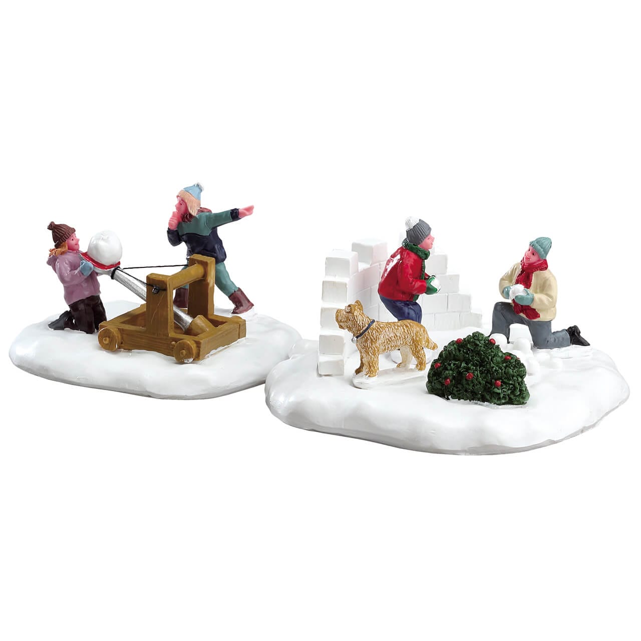 lemax-snowball-surprise-set-de-2-figurines-miniatures-hiver image 1