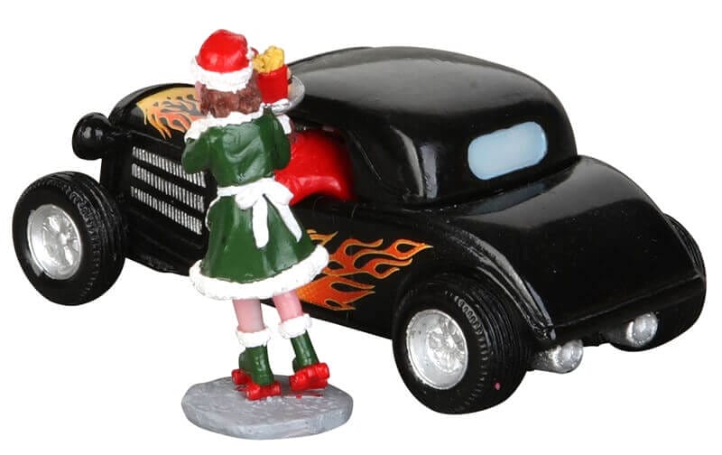 lemax-roller-skate-waitress-figurine-miniature-serveuse-en-roller image 3