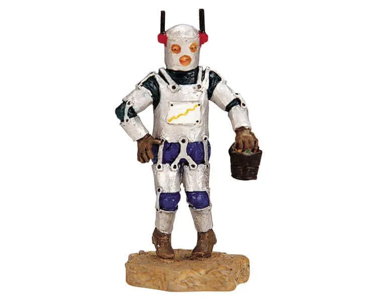 lemax-tin-robotron-figurine-miniature-spooky-town image 1